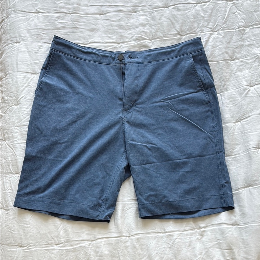 Faherty Blue All Day 9” Shorts
